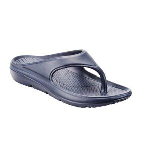 Club Room Mens Remy Navy Flip Flop Sandals Sizes 9 10 11 Lightweight & Durable